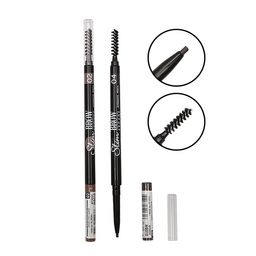 FARRES /MB010-02/ Карандаш Механический для бровей Slim с щеточкой (Серо-коричн.). 6