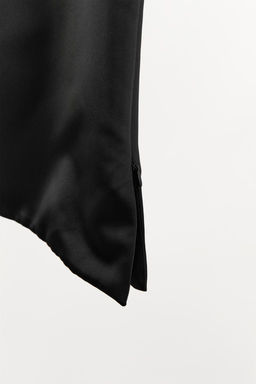 MINIMAL HEAVY SATEEN TOP - Zara фото 7