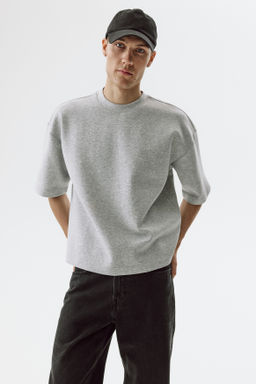 Camiseta efecto neopreno Oversized Fit - H&m фото 7