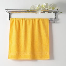 Полотенце Ocean 50х90 см, жёлтый, хлопок 100%, 360 г/м2