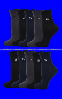 Цена за 5 пар. 5 ПАР - ЮстаТекс носки подростковые 3с13 махровый след для мальчиков