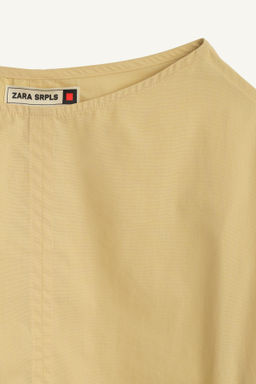 CTTN SHRT 16 / Amarillo - Zara фото 6