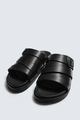 SANDALIA HEBILLA / Negro - Zara фото 2