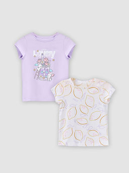 Футболка для девочек в наборе, 2 шт - Mark formelle фото 5