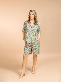 Костюм шорты и блузка (вискоза) №25-227-4 (Лето 2025) - Ганг фото 8