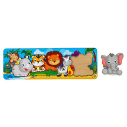 Рамка - вкладыш «Африка», 11 деталей, 30×10 см