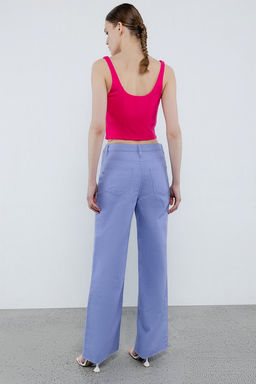 Приталенная блузка-топ корсетного кроя - Incity фото 11