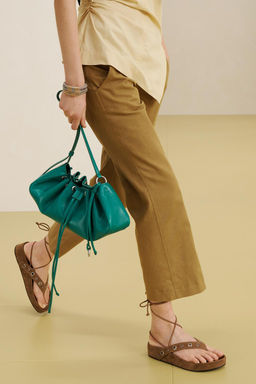 SKNNY PNT 16 / Khaki - Zara фото 11