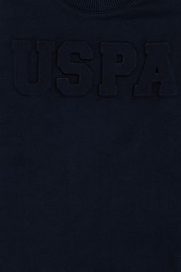 U. S. Polo Assn / Базовый свитшот темно-синего цвета для мальчика - U.s. polo assn фото 3