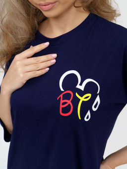 894 Футболка "Темно-синий"