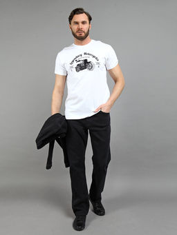 Футболка мужская _ 02285/Moto