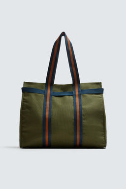 FABRIC SHOPPER BAG