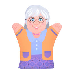 Домашний кукольный театр "Семья" (7 кукол-перчаток)