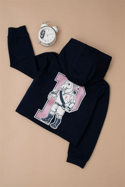 Темно-синий свитшот для девочки - U.s. polo assn фото 5