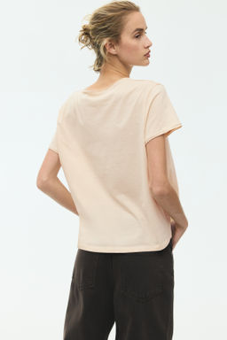 Camiseta con borde enrollado - H&m фото 8