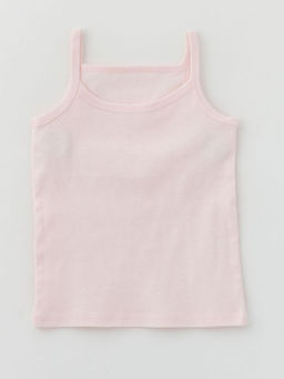 Майка для девочки из рибаны, розовый - Lesi kids фото 19