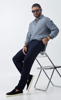 Брюки F511-0891 navy