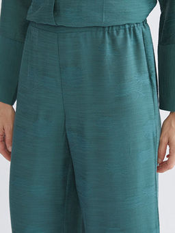 Beli Lastikli Desenli Geni? Pa?a Kad?n Pantolon