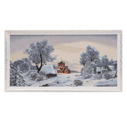Гобеленовая картина Крещенские морозы 75*38 см