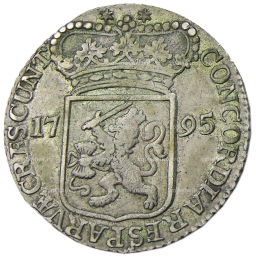 1 дукат 1795 года Голландия  Зеландия