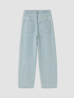 Baggy Fit Erkek ?ocuk Jean Pantolon