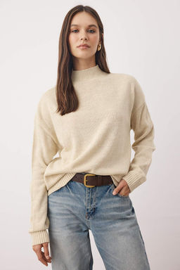 Siyah-Ekru Basic Ikili Paket Triko Kazak TWOAW26KZ00232 - Trendyolmilla фото 21