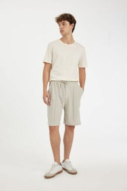 Relax Fit Penye Bermuda Sort