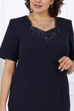 Платье Ninele 7431-Р темно-синий - Mira fashion фото 894