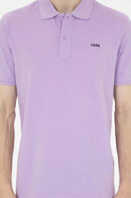 Мужская сиреневая базовая футболка - U.s. polo assn фото 13
