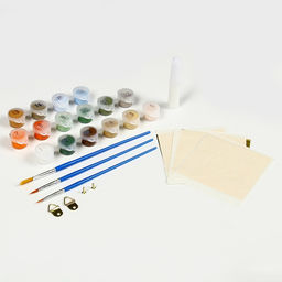 Картина по номерам на новый год на холсте с подрамником и поталью «Девушка с венком», 20×30 см