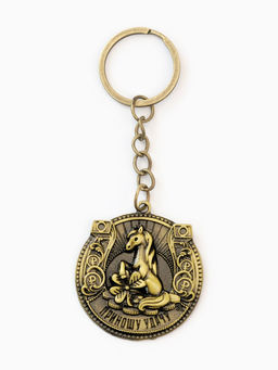 Брелок металлический новогодний «Приношу удачу»