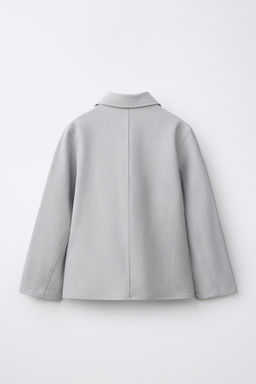 SOBRECAMISA BOLSILLO / Gris perla