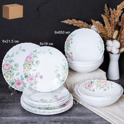 Столовый набор 19 предметов / GRAY-19/758578 (7056) /уп 2/ - Галеонтрейд фото 3