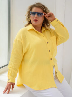 из МУСЛИНА! рубашка Муслин - Оптима фото 2