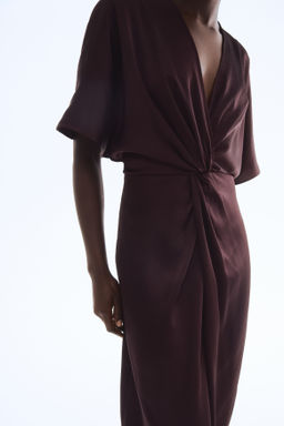 Vestido con detalle girado - H&m фото 3