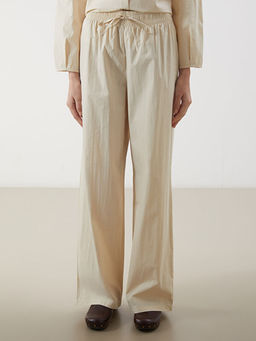 Beli Lastikli Geni? Pa?a Kad?n Pantolon