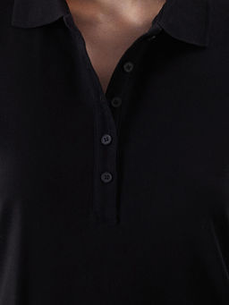 Polo Yaka Pike Elbise