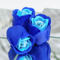 Мыльные розочки, трёхцветные, набор 6 шт. - SB BEAUTY фото 6