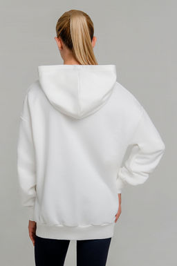 Арт. 15102 Худи женское оверсайз 44-52 (5 шт) Цвет:молочный - Калинка фото 12