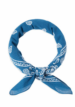 Lacivert Bandana - Mavi фото 3