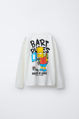 BART THE SIMPSONS MATT GROENING PRINT T-SHIRT - Zara фото 2