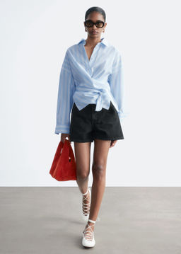 Pantalones cortos vaqueros relaxed fit - H&m фото 9