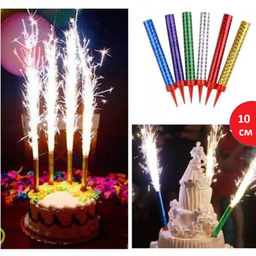 Свечи фонтан праздничные 10см