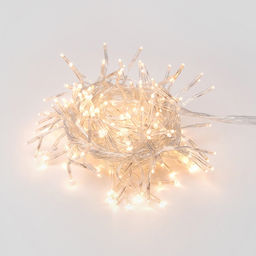 ULD-S0300-200/DTA WARM WHITE IP20 FIRECRACKER Гирлянда светодиодная с контроллером Фейерверк, 3м. 200 светодиодов. Теплый белый свет. Провод прозрачный. ТМ Uniel - Volpe фото 2