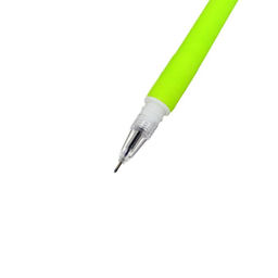 Цена за 2 шт. Ручка гелевая-прикол «Зеленые Ромашки», меняет цвет при ультрафиолете