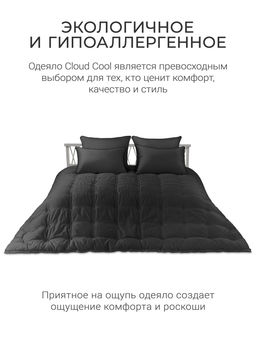 Одеяло Cloud Graphite 200х220 теплое 300г/м2 ЕС-5889 - Espera фото 3