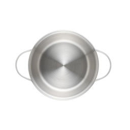 51059 GIPFEL Кастрюля AZALEA 16x9.5 см/ 1.5л со стеклянной крышкой, с индукционным капсульным дном. Материал: нерж. сталь 18/10. Толщина: 0.5 мм.  фото 5