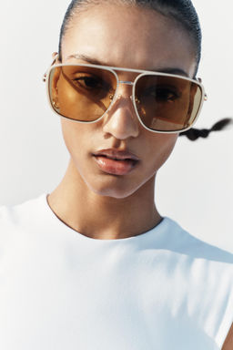 CAMISETA MANGA SISA / Blanco - Zara фото 2