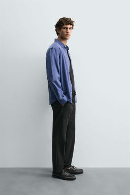 PANTAL?N CINTURA JOGGER CONFORT / Negro - Zara фото 5