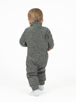 Комбинезон детский флисовый серый - Утенок фото 2
